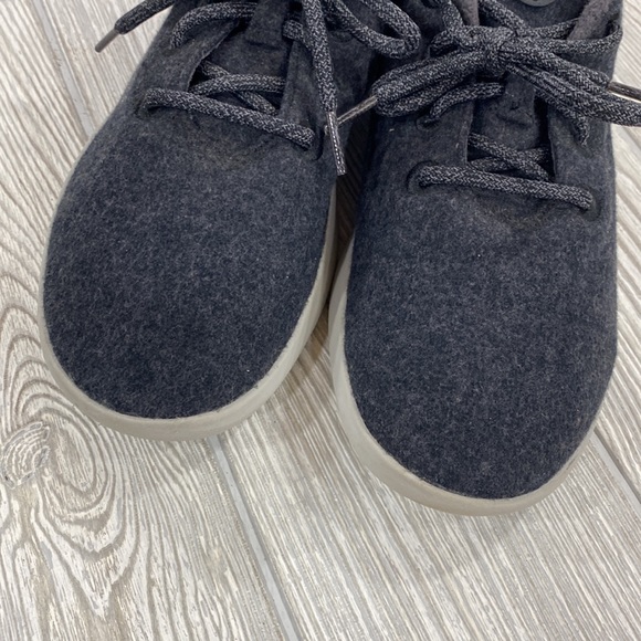 Allbirds Gray Wool Runners Sneakers - womens sz 10 - Picture 3 of 8
